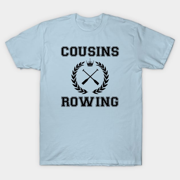 Cousins Beach Rowing (light) T-Shirt by andsteven